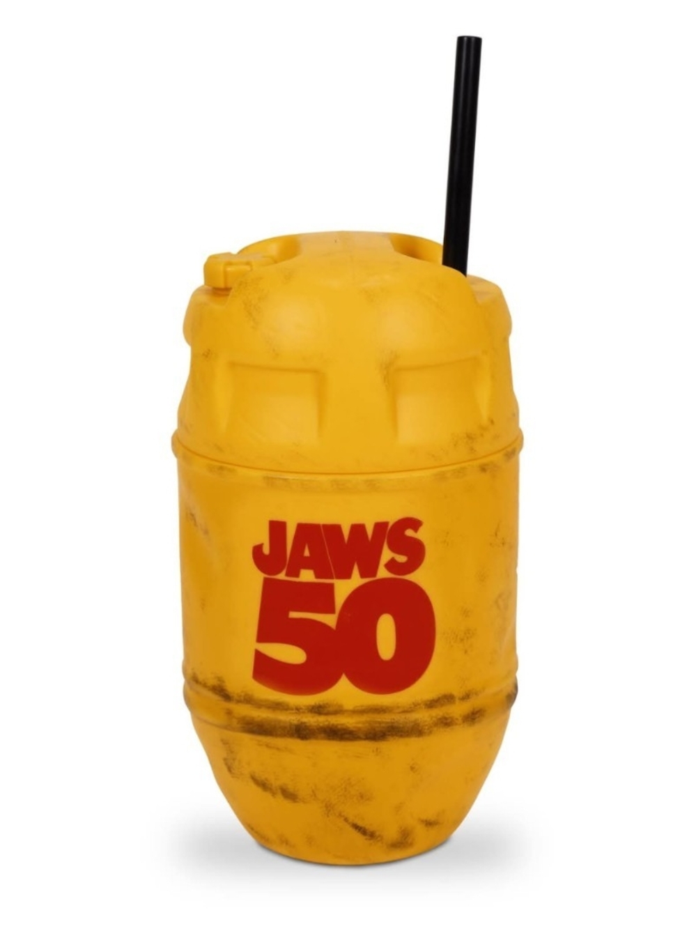 Jaws 50th Anniversary Barrel Drink Cup w/ Straw